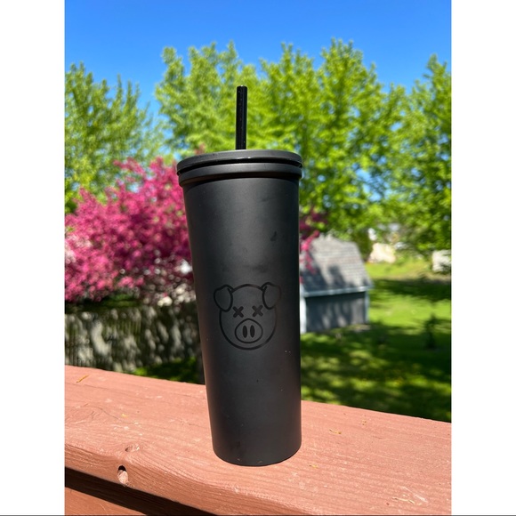 Shane Dawson Other - Shane Dawson Pig Tumbler in black